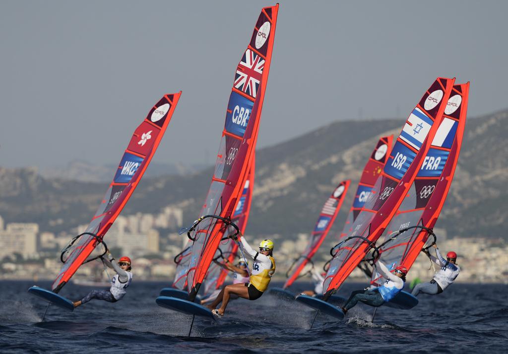 香港滑浪風帆代表馬局正。(美聯社)