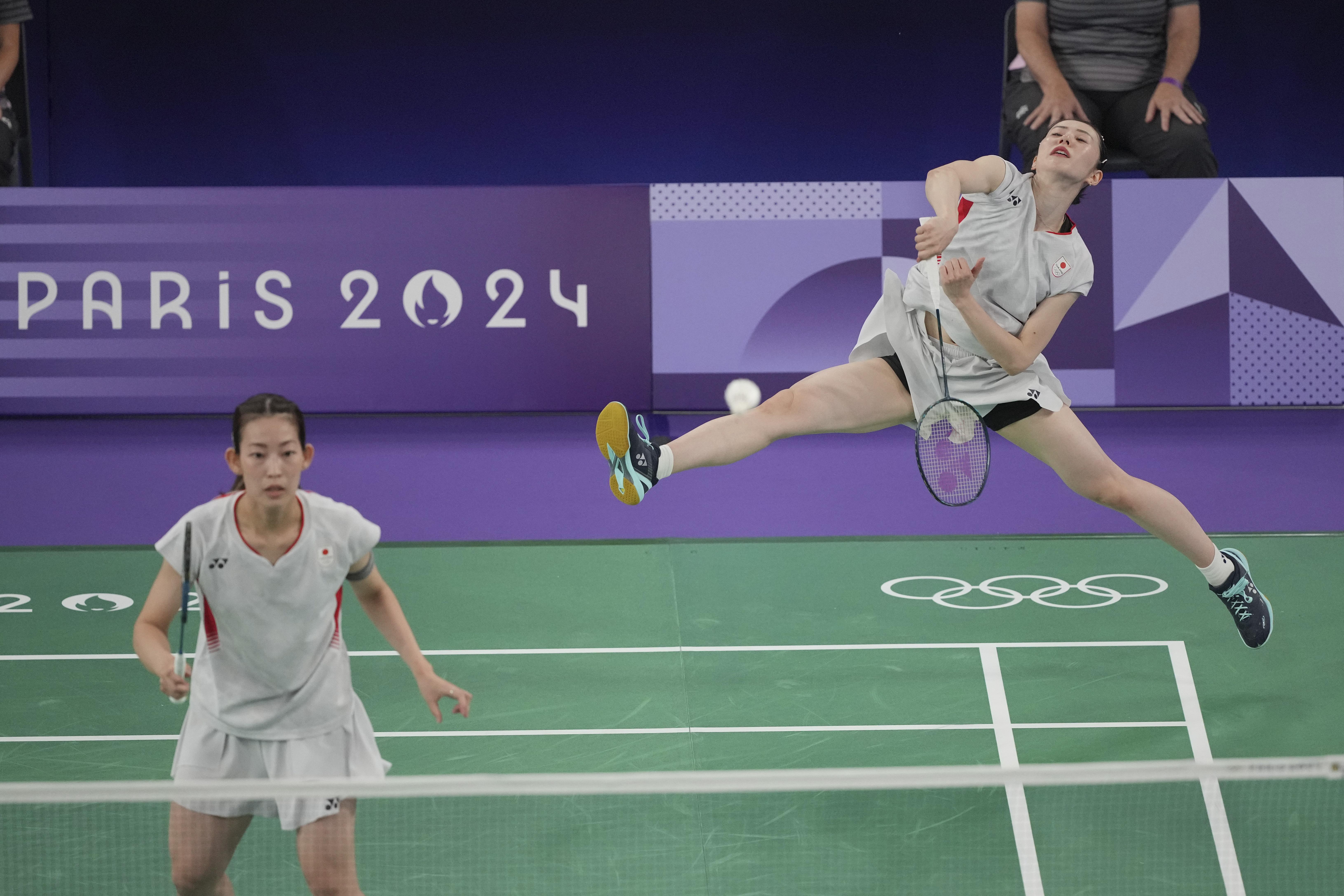 巴黎奧運|志田千陽力量不如中國組合。(路透社)