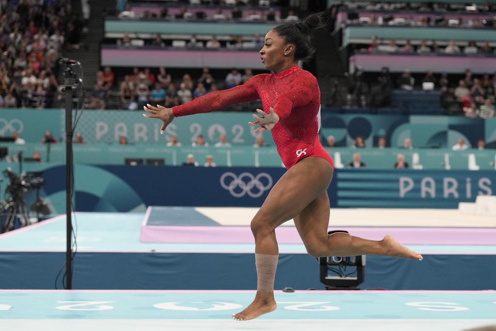 比莉絲獲得今屆奧運第三面金牌。(美聯社)