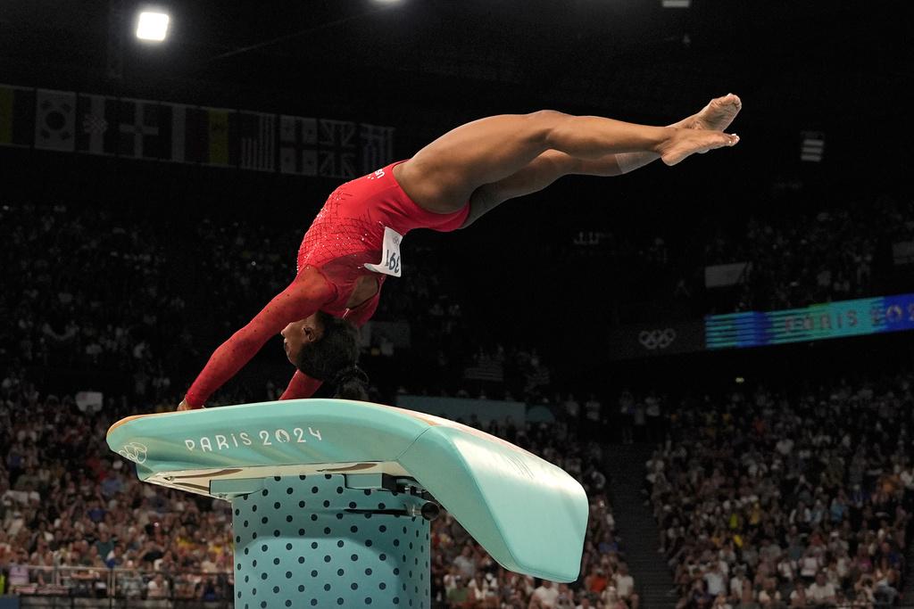 比莉絲獲得今屆奧運第三面金牌。(美聯社)