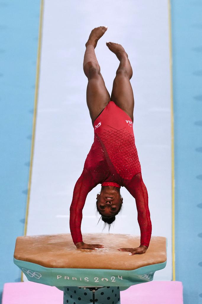 比莉絲獲得今屆奧運第三面金牌。(美聯社)