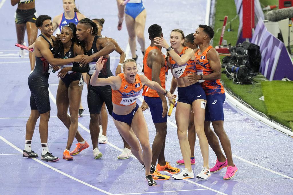 田徑項目決出多面獎牌(美聯社)