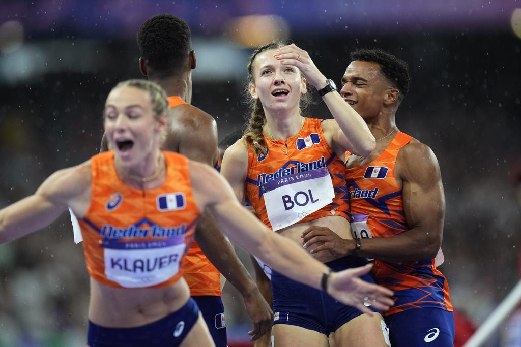 田徑項目決出多面獎牌(美聯社)