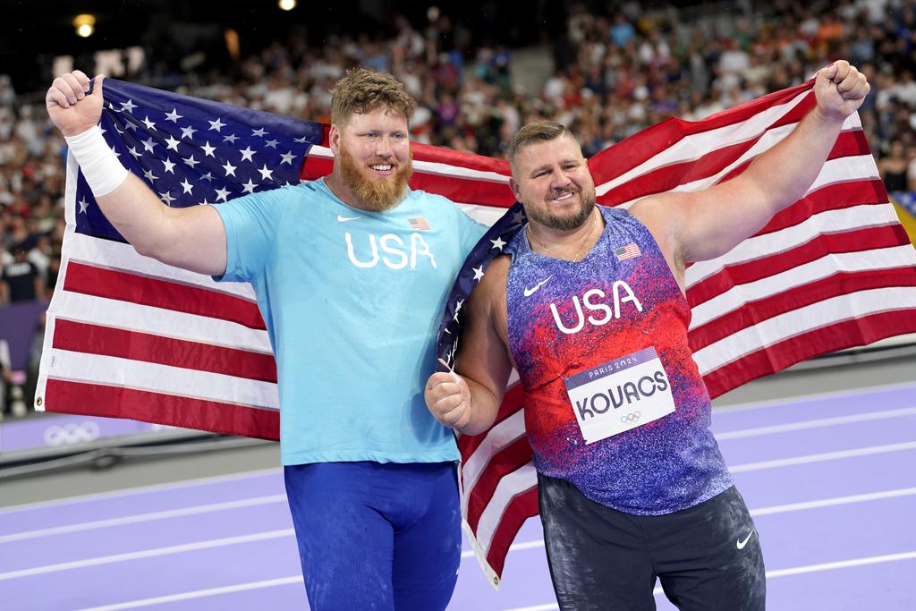 田徑項目決出多面獎牌(美聯社)