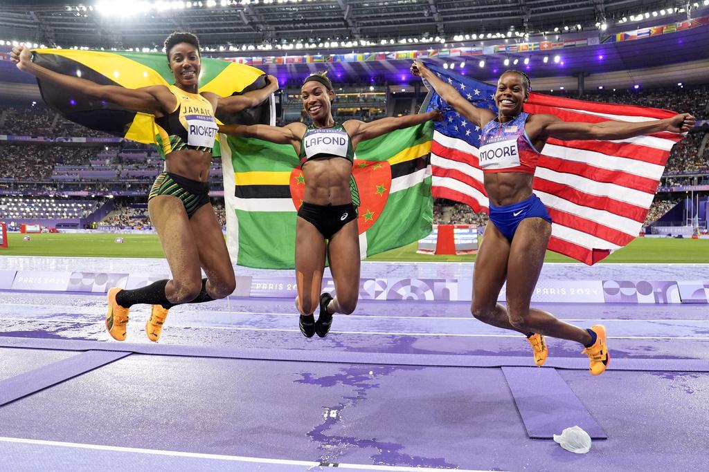 田徑項目決出多面獎牌(美聯社)