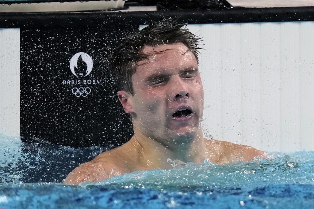 美澳兩國在巴黎奧運游泳場上競爭激烈。(美聯社)