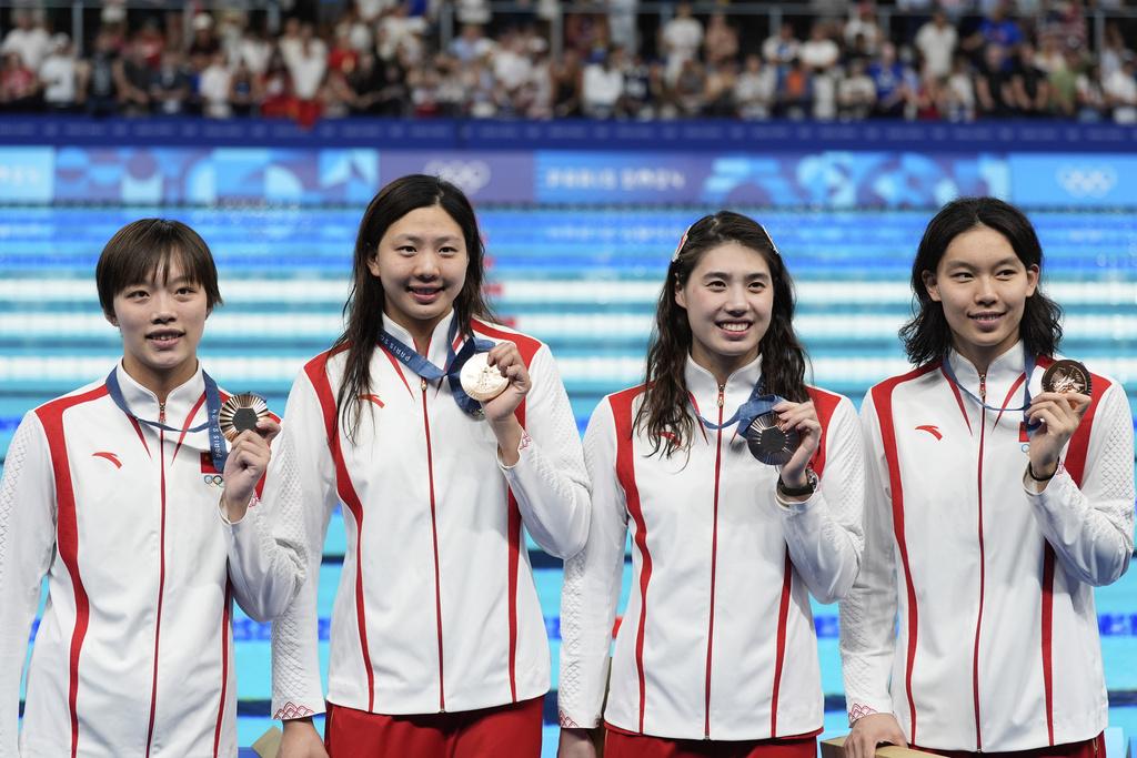 美國領先獎牌榜。(美聯社)