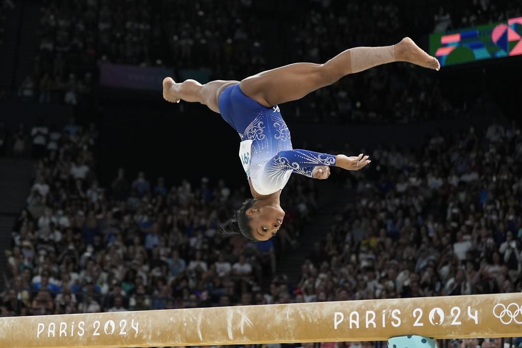 比莉絲今屆共得三金一銀。(美聯社)