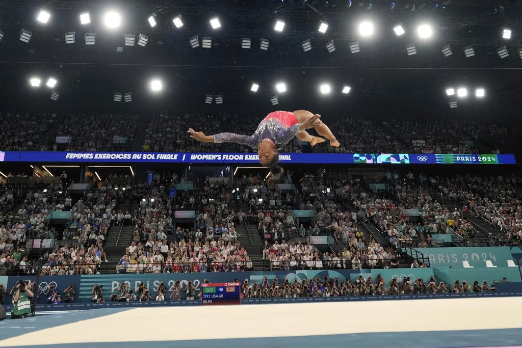 比莉絲今屆共得三金一銀。(美聯社)