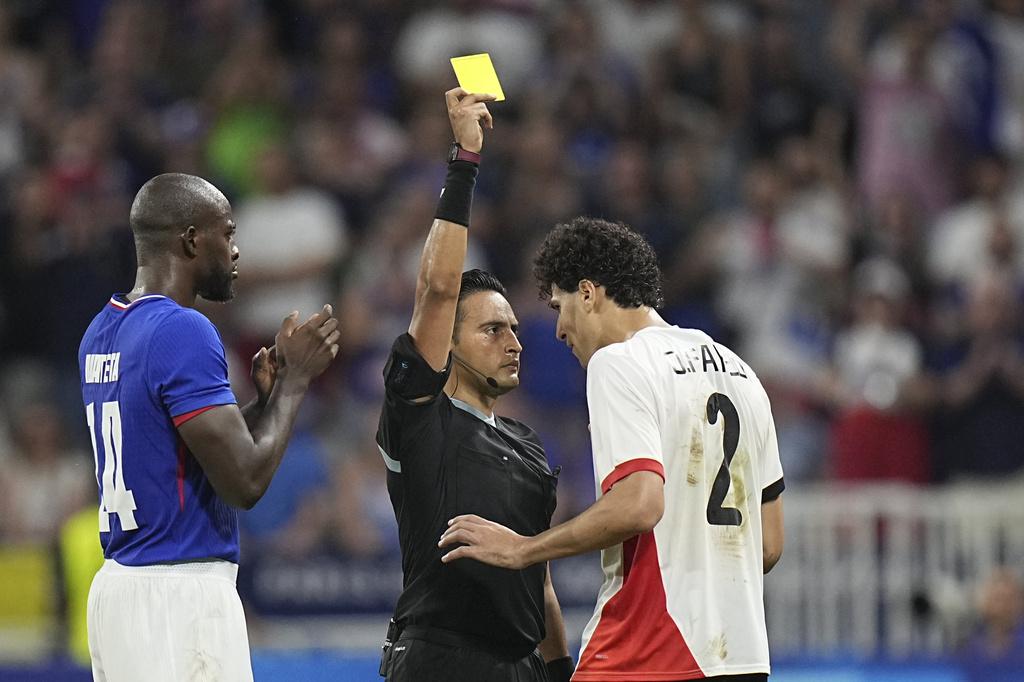 今場桑馬迪達表現出眾,為法國殺入決賽的功臣。(美聯社)