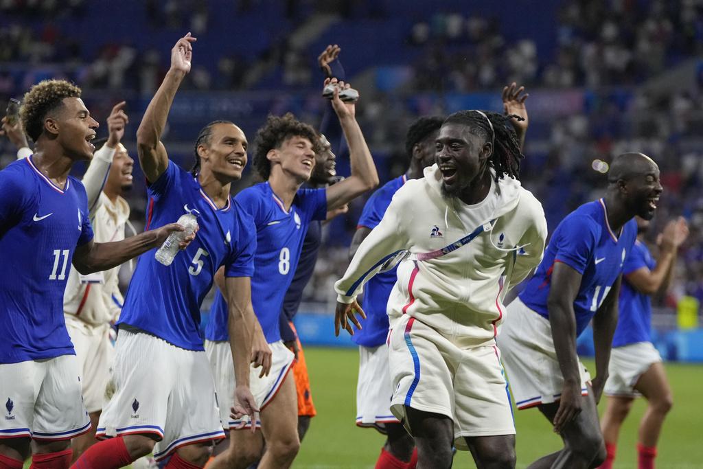 今場桑馬迪達表現出眾,為法國殺入決賽的功臣。(美聯社)