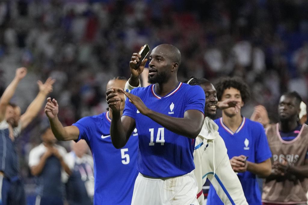 今場桑馬迪達表現出眾,為法國殺入決賽的功臣。(美聯社)