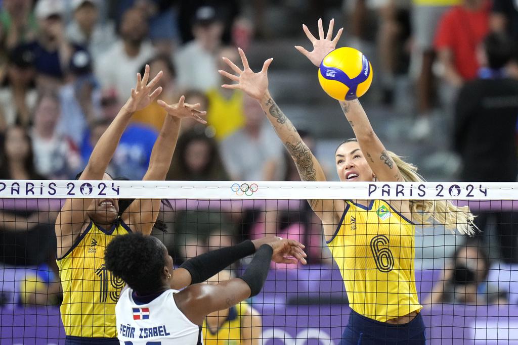 巴西、美國、土耳其和意大利晉級四強。(美聯社)