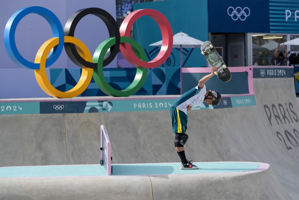 奇根彭馬於決賽造出93.11分,成功衛冕金牌。(美聯社)