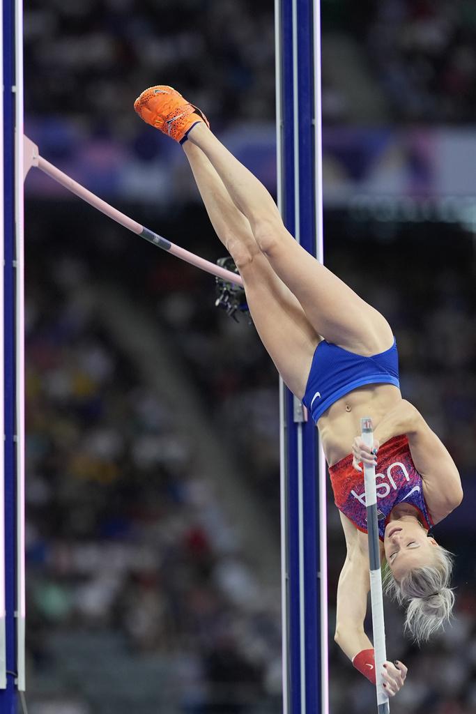 巴黎奧運田徑焦點。(美聯社)