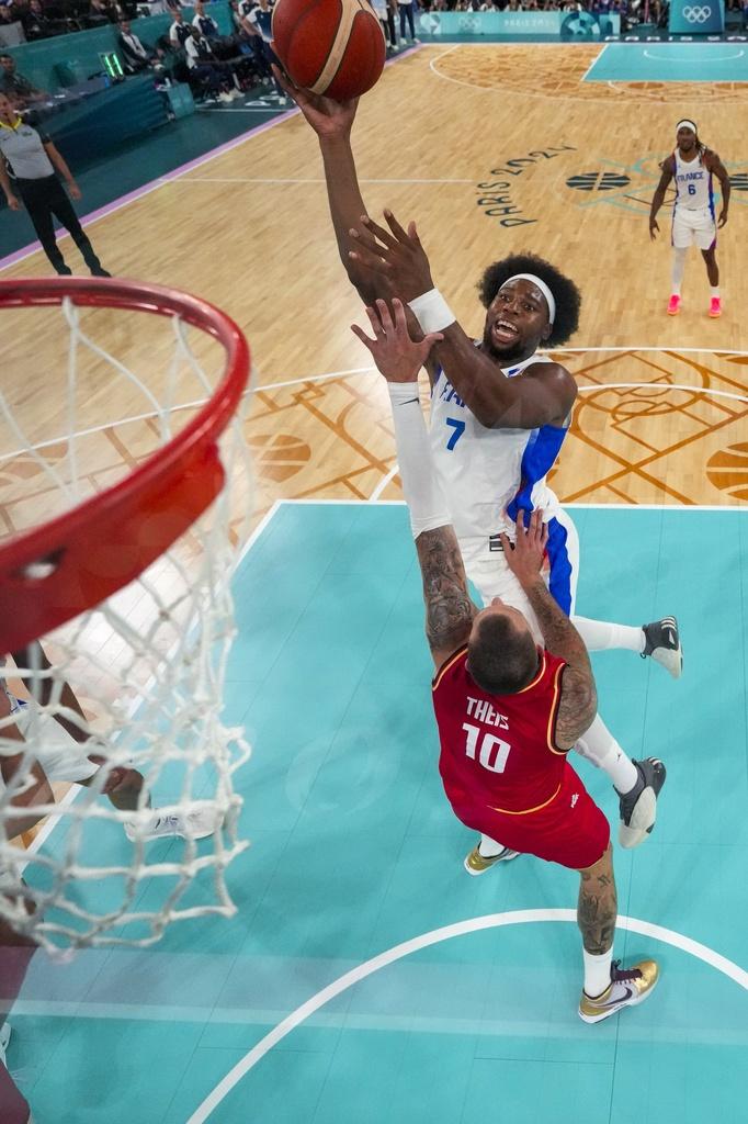 法國於四強險勝德國四分,晉身決賽。(美聯社)