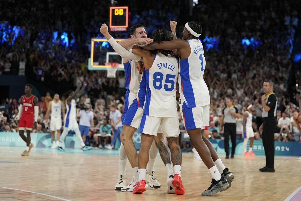 法國於四強險勝德國四分,晉身決賽。(美聯社)