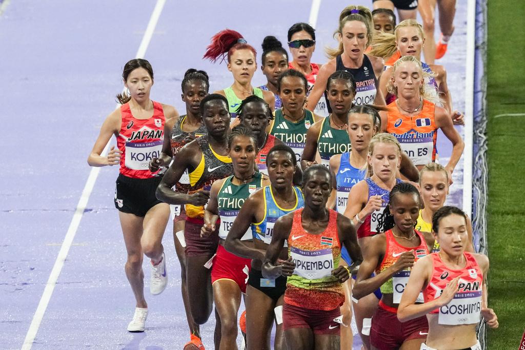 田徑項目多位選手勇奪金牌。(美聯社)