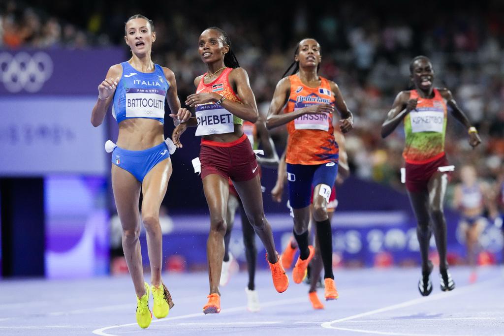 田徑項目多位選手勇奪金牌。(美聯社)