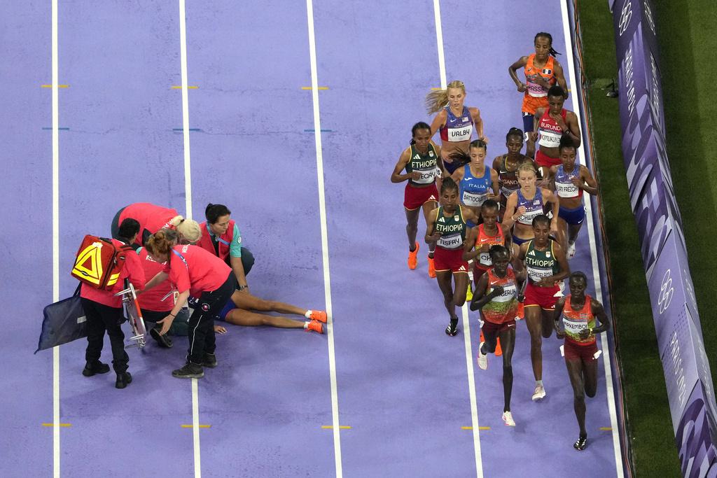 田徑項目多位選手勇奪金牌。(美聯社)