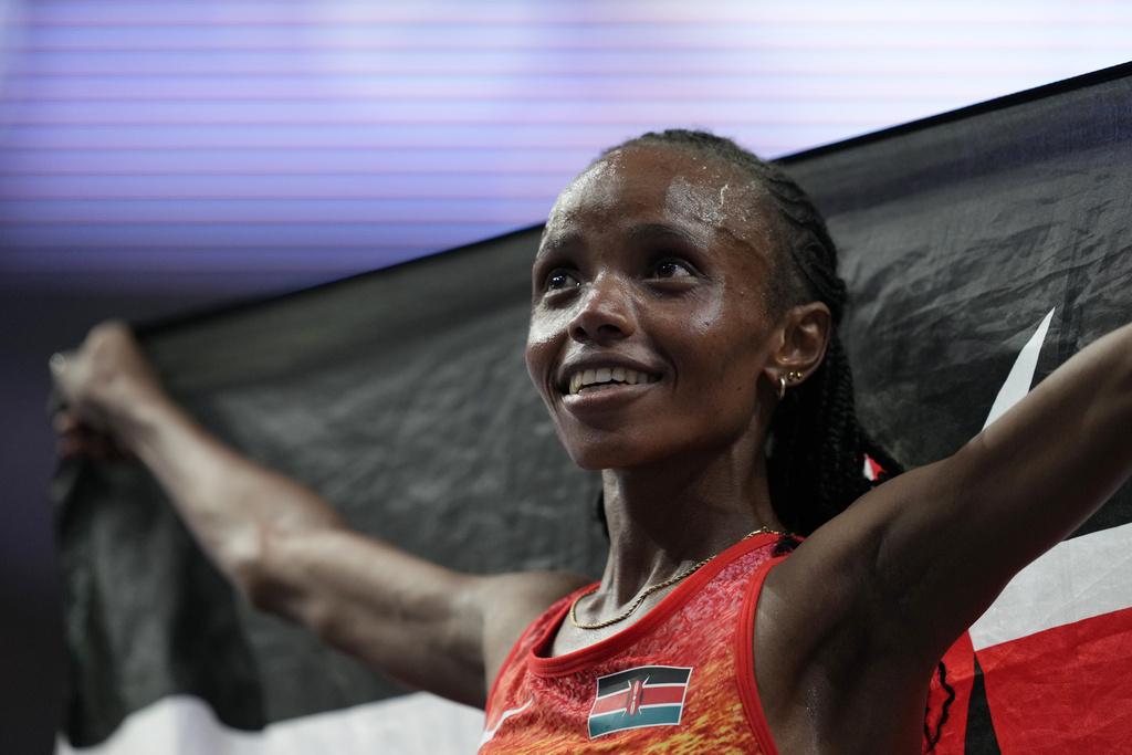 田徑項目多位選手勇奪金牌。(美聯社)