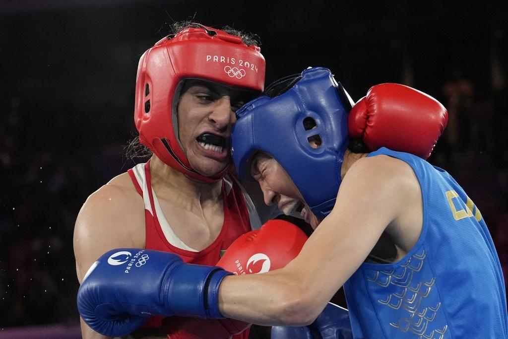 克莉芙在女子66公斤級決賽中,以壓倒性的5:0擊敗中國選手楊柳。(美聯社)