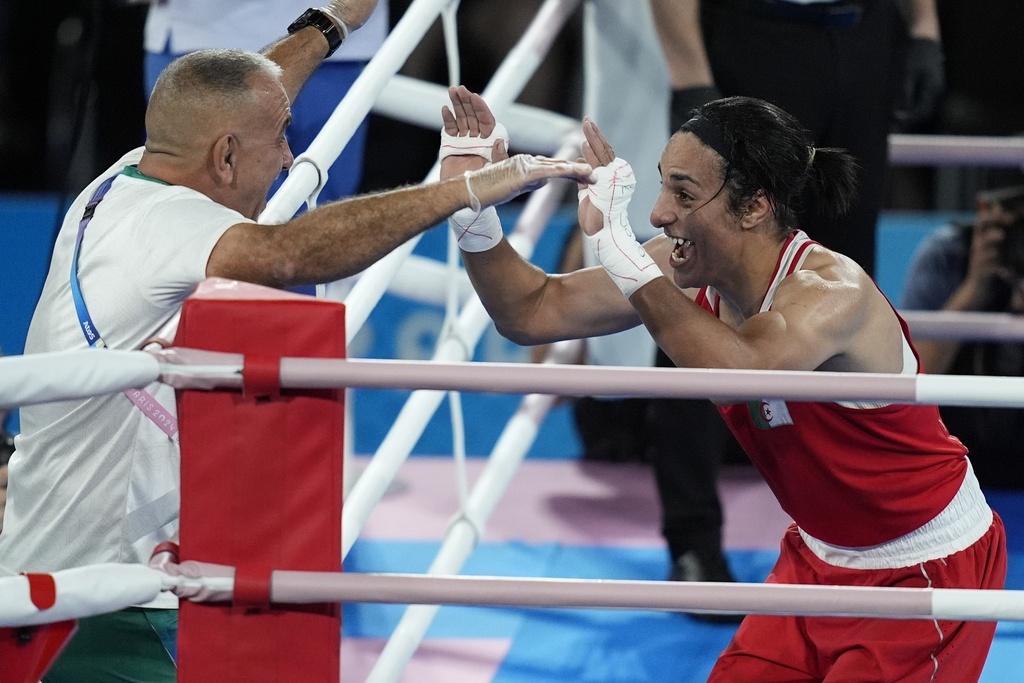 克莉芙在女子66公斤級決賽中,以壓倒性的5:0擊敗中國選手楊柳。(美聯社)