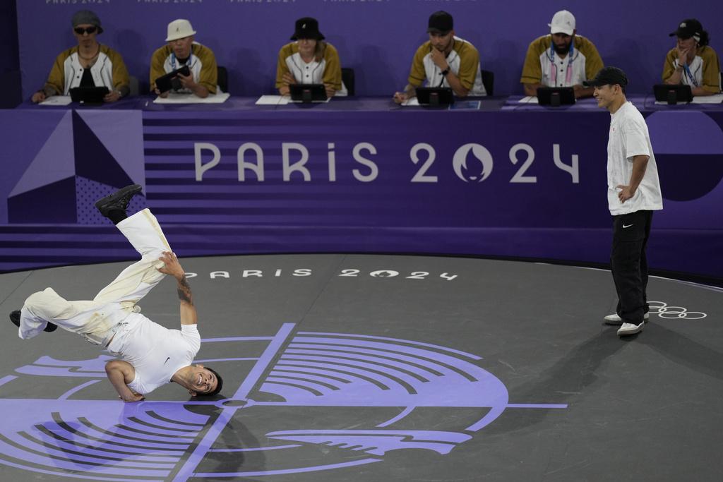 霹靂舞暫未被列入2028年洛杉磯奧運的比賽項目中,今屆奧運比賽可謂機會難逢。(美聯社)