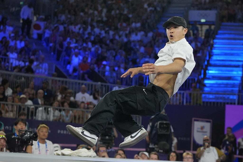 霹靂舞暫未被列入2028年洛杉磯奧運的比賽項目中,今屆奧運比賽可謂機會難逢。(美聯社)