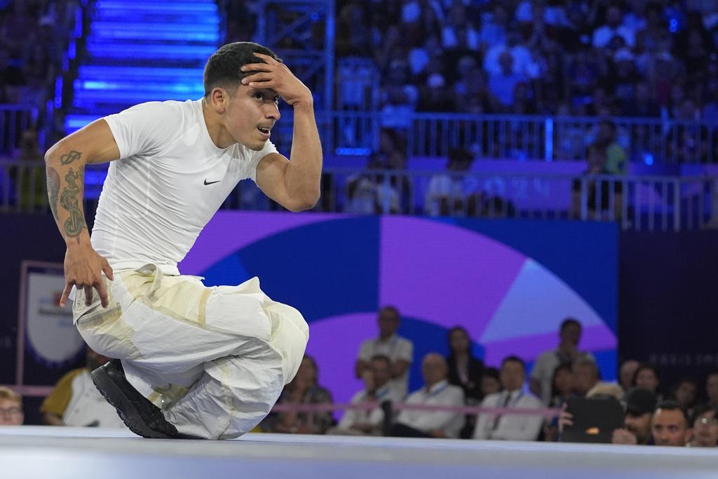 霹靂舞暫未被列入2028年洛杉磯奧運的比賽項目中,今屆奧運比賽可謂機會難逢。(美聯社)