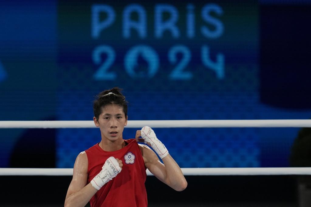 林郁婷贏得個人首面奧運金牌,和中華台北奧運史上第一面拳擊金牌。(美聯社)