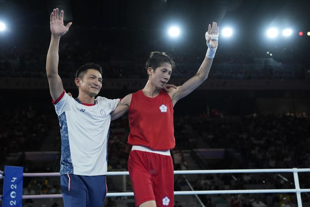 林郁婷贏得個人首面奧運金牌,和中華台北奧運史上第一面拳擊金牌。(美聯社)