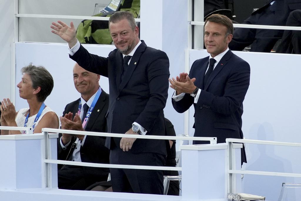 巴黎殘奧|馬克龍宣布開幕。(路透社)