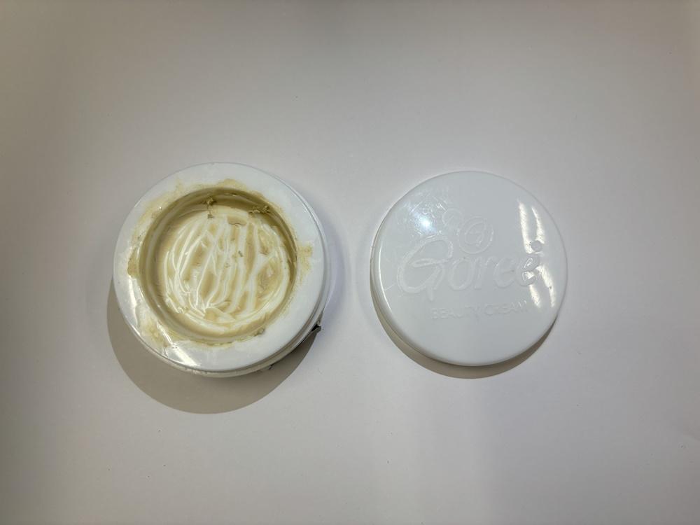 「Goree Beauty Cream」美白潤膚霜含過量水銀,衞生防護中心呼籲停用。(政府新聞處圖)