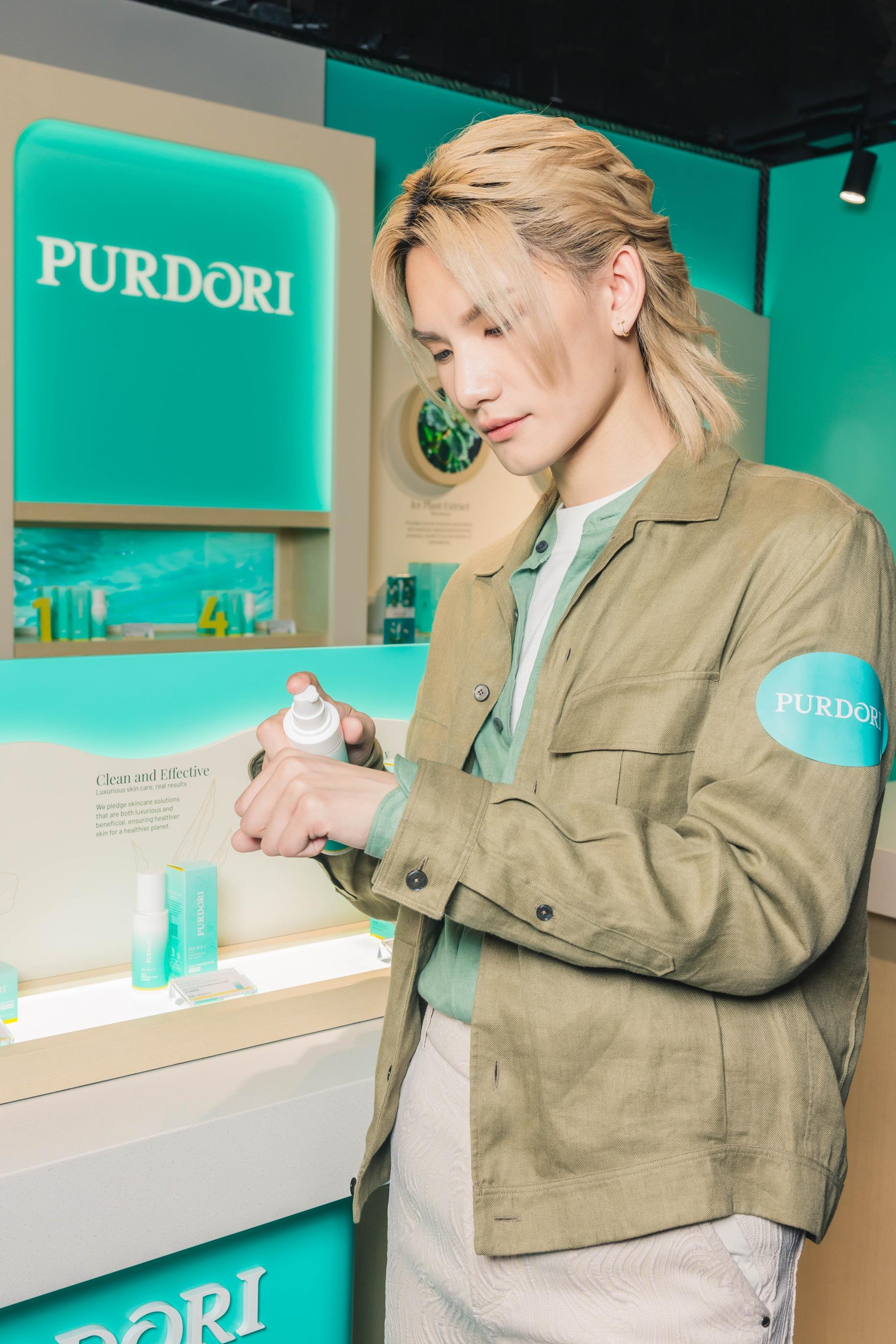 環保美容品牌Purdori最近進軍香港,請來MIRROR的Jeremy及Tiger一同造勢。