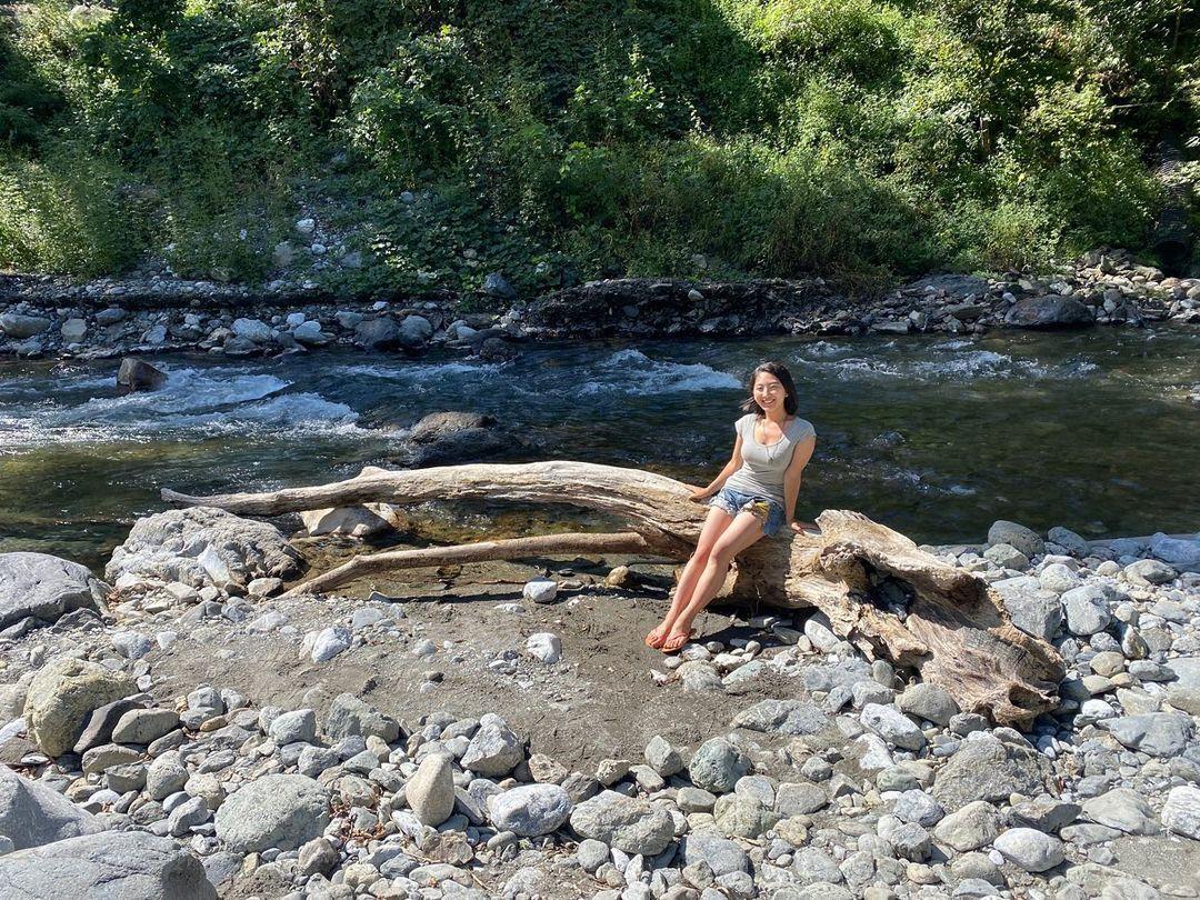 松本花林懷孕而與東出昌大奉子成婚。(松本花林IG資料圖片)