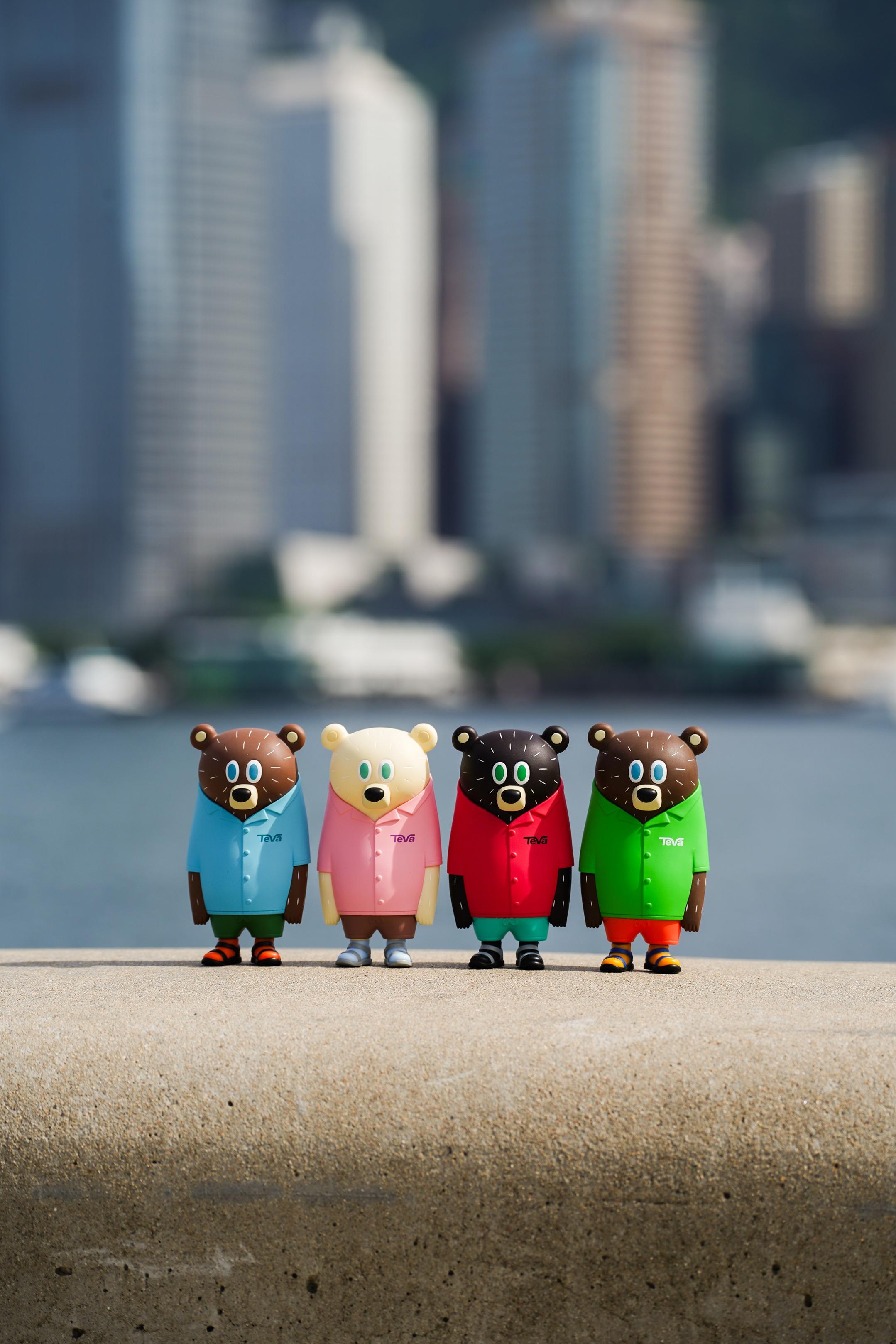 KOHEI OGAWA for TEVA 40th ANNIVERSARY / BG BEAR“ WHERE TO NEXT ?” 盲盒