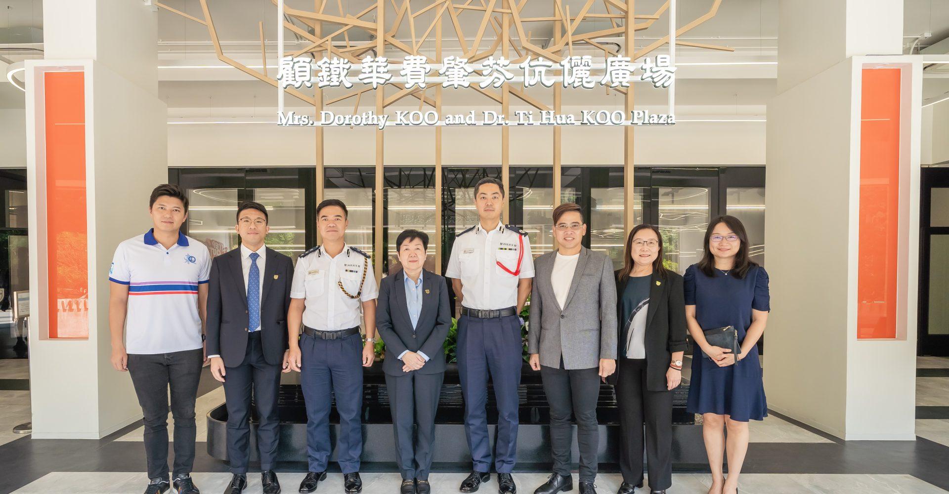 東區警區在樹仁大學舉辦內地生防騙講座(樹仁大學新傳網)
