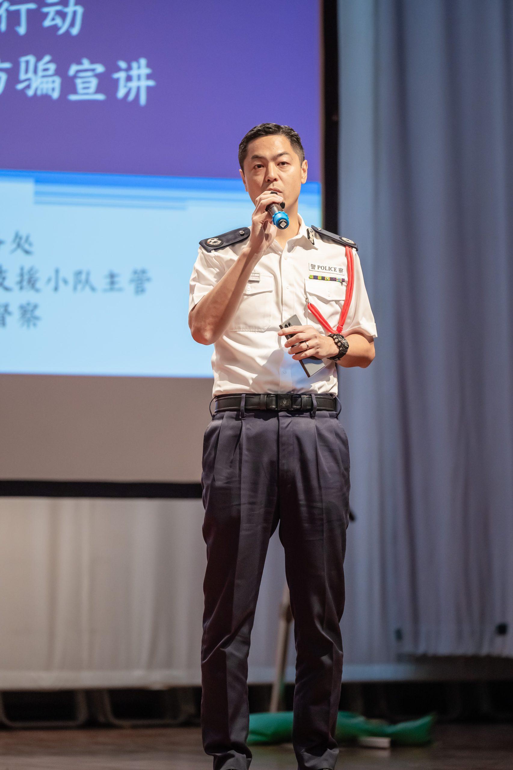 郭嘉銓致辭(樹仁大學新傳網)