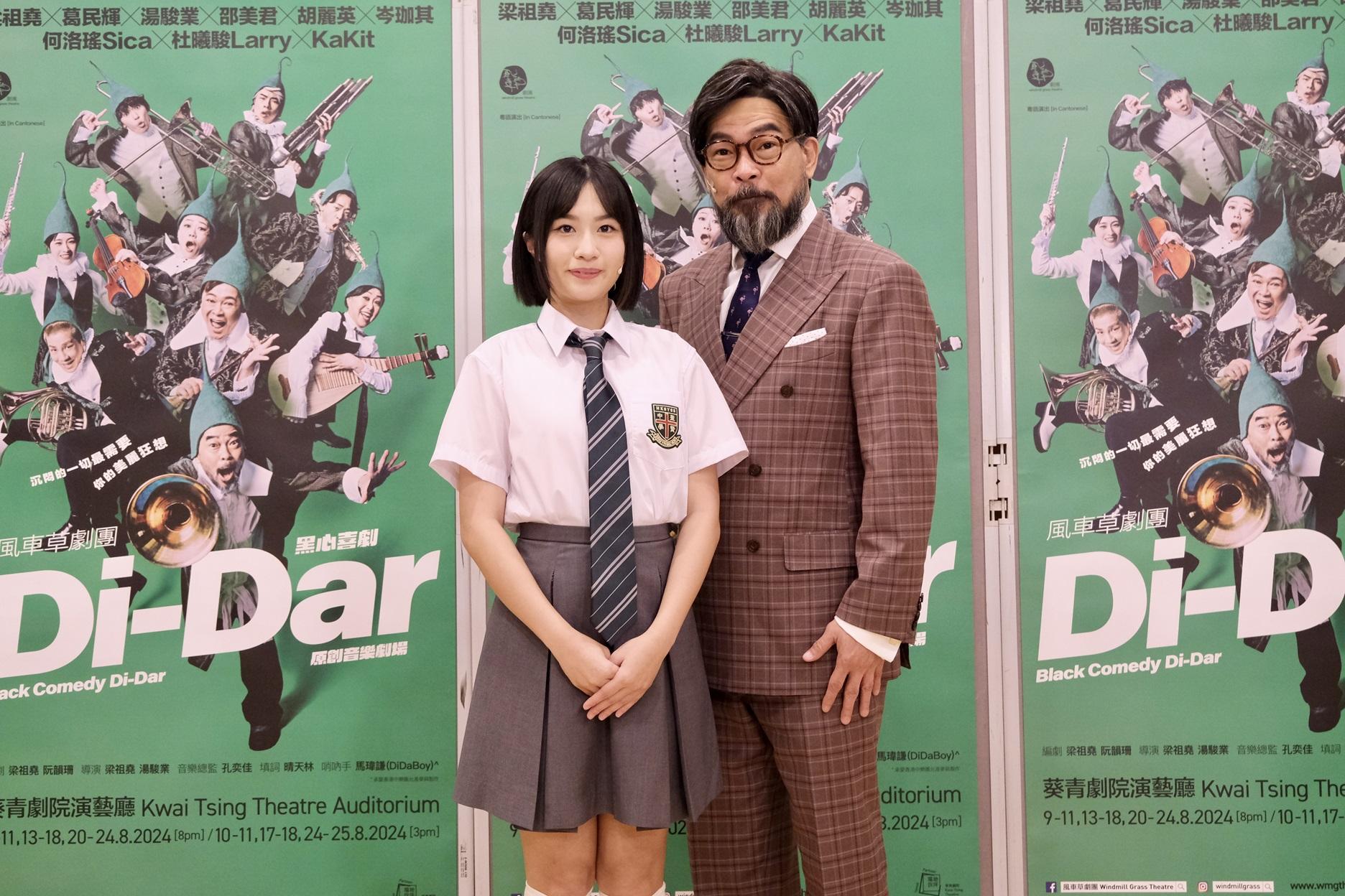 葛民輝讚Sica兩個月內學識側手翻,進步神速。