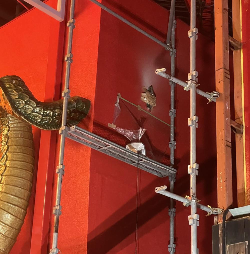 龍尾因為越過地界而拆除。(X)