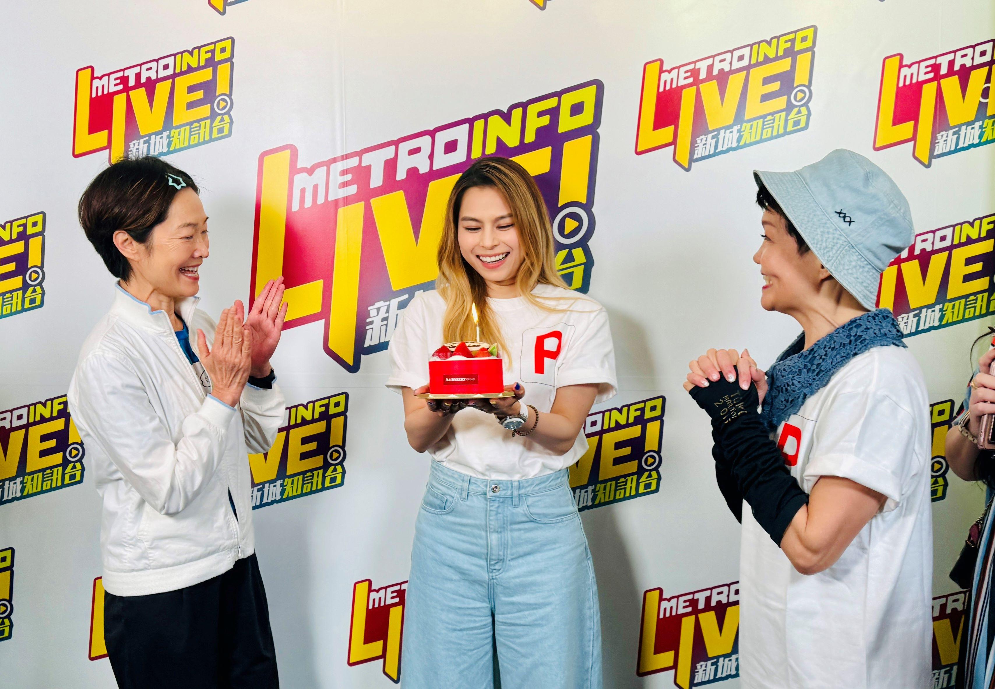 李幸倪生日願望是明年在紅館開騷。