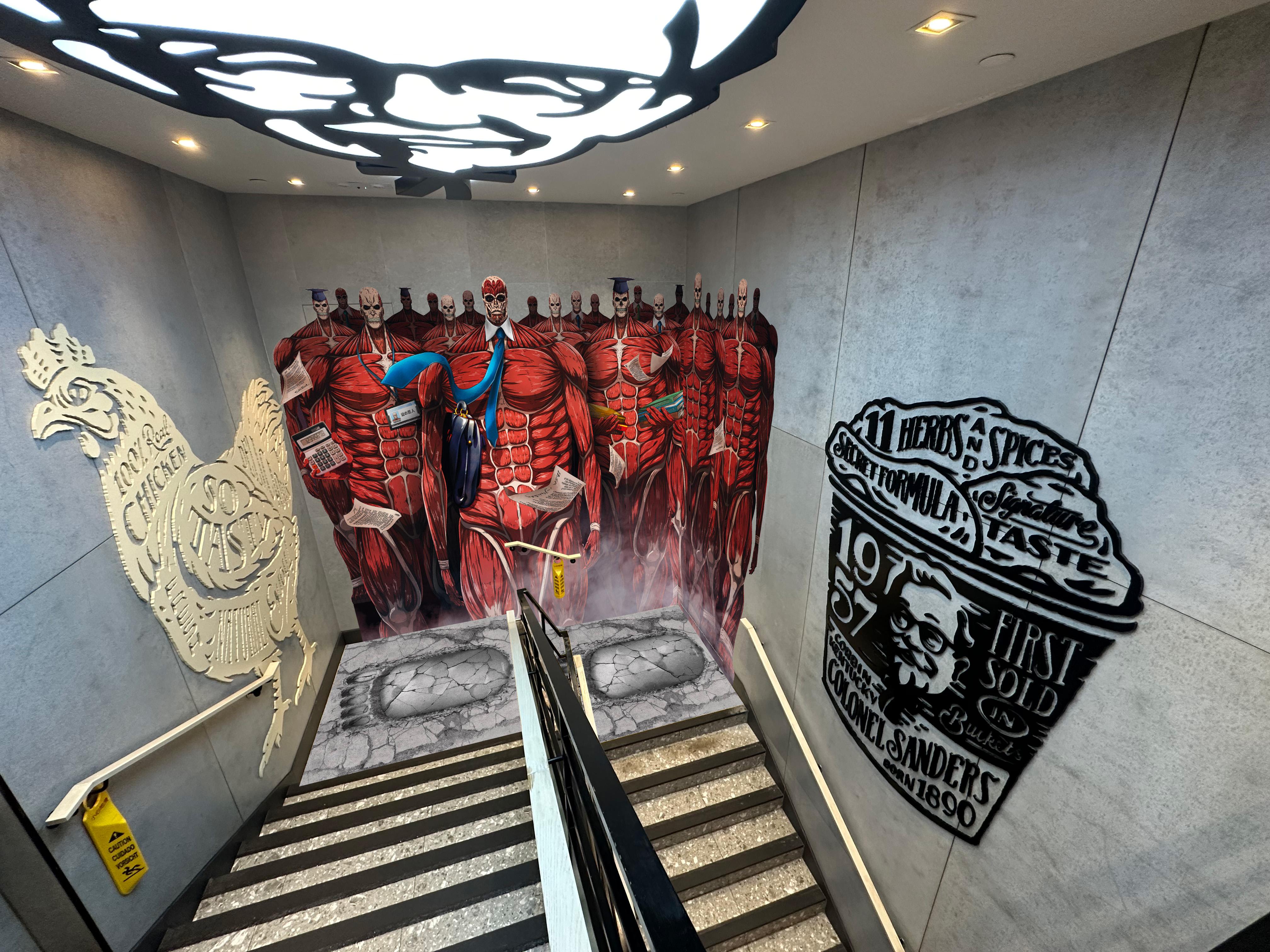 KFC銅鑼灣Titan主題旗艦店