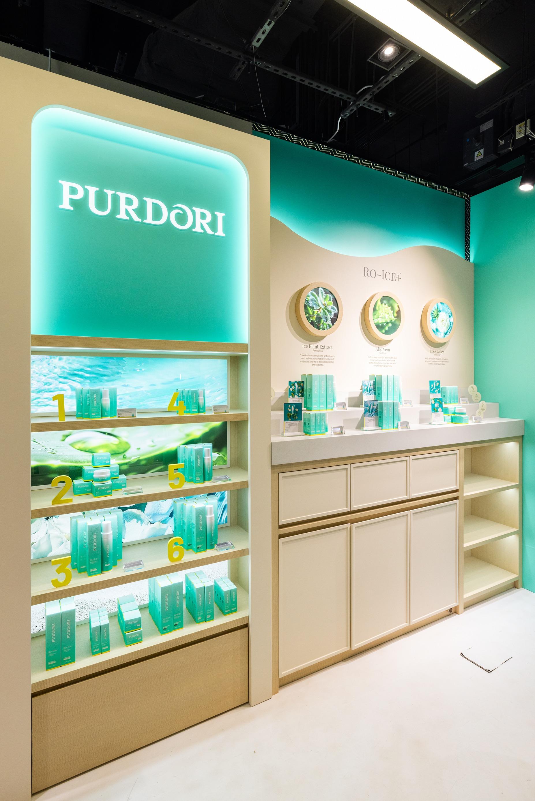 Purdori於Facesss時代廣場的專櫃已正式開業。