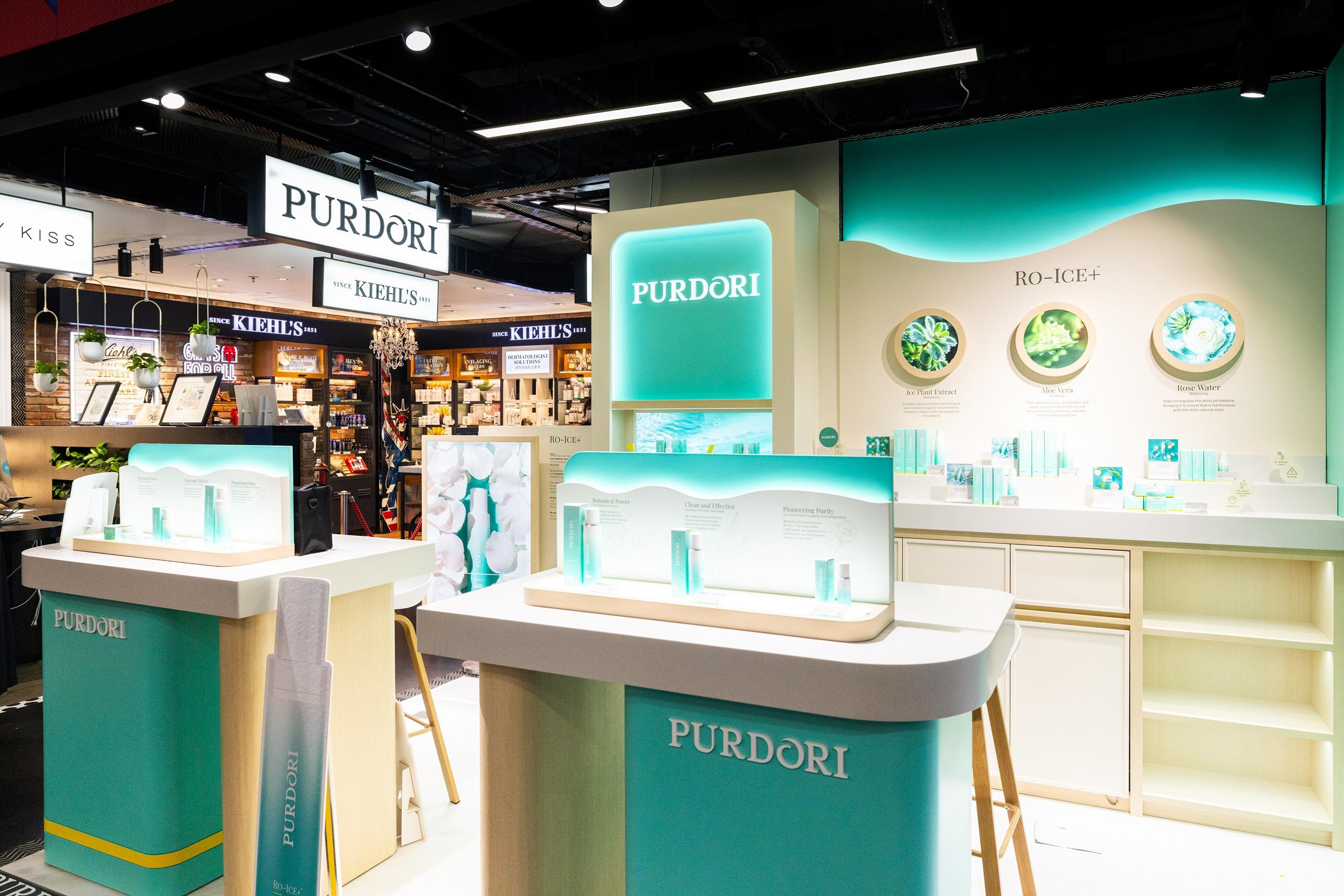 Purdori於Facesss時代廣場的專櫃已正式開業。