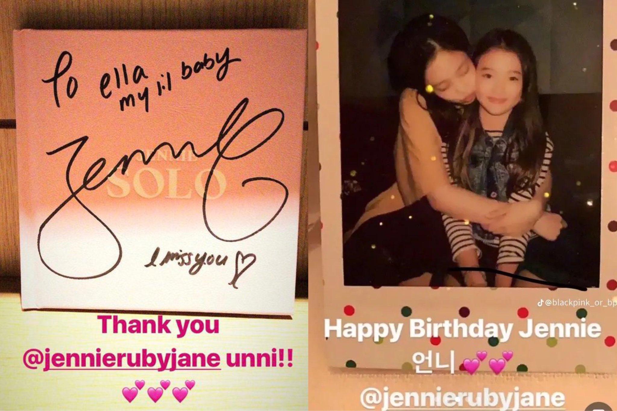 Jennie以Li Baby來稱呼Ella。