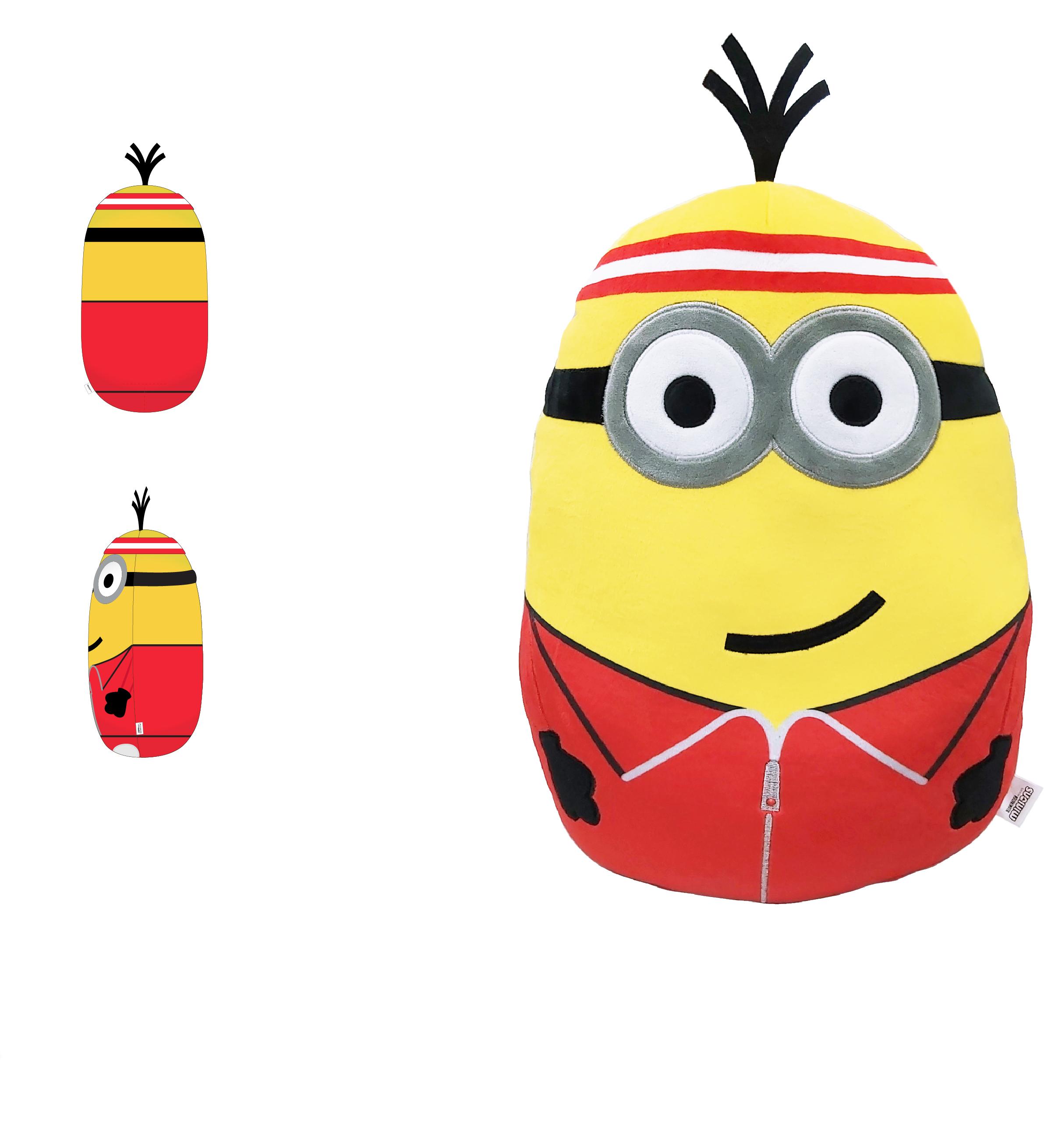 迷你兵團毛絨抱枕 (藍/紅) (預購價:$79/件)