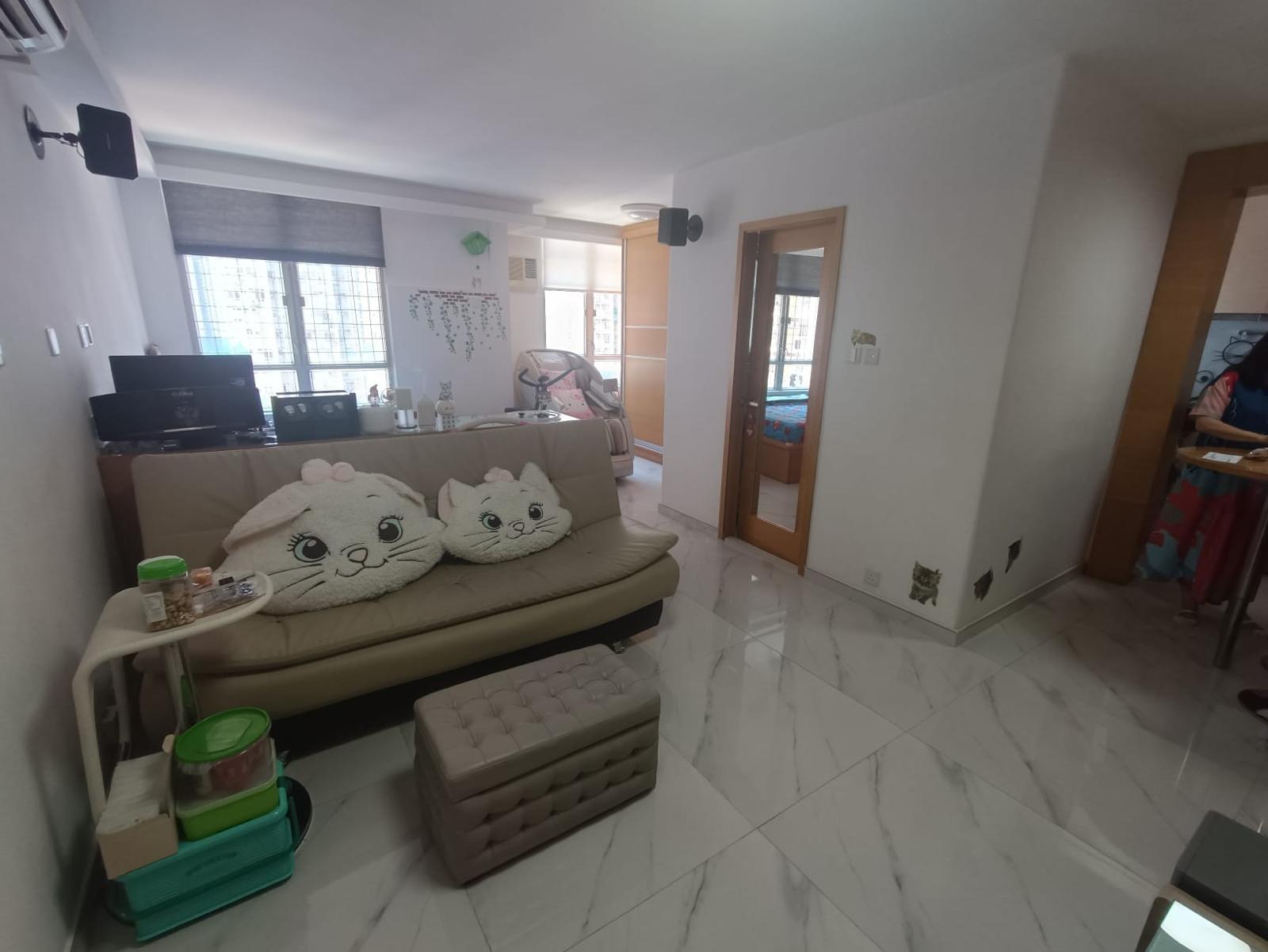 單位為一房大廳設計,大廳空間相當闊落。(代理提供)