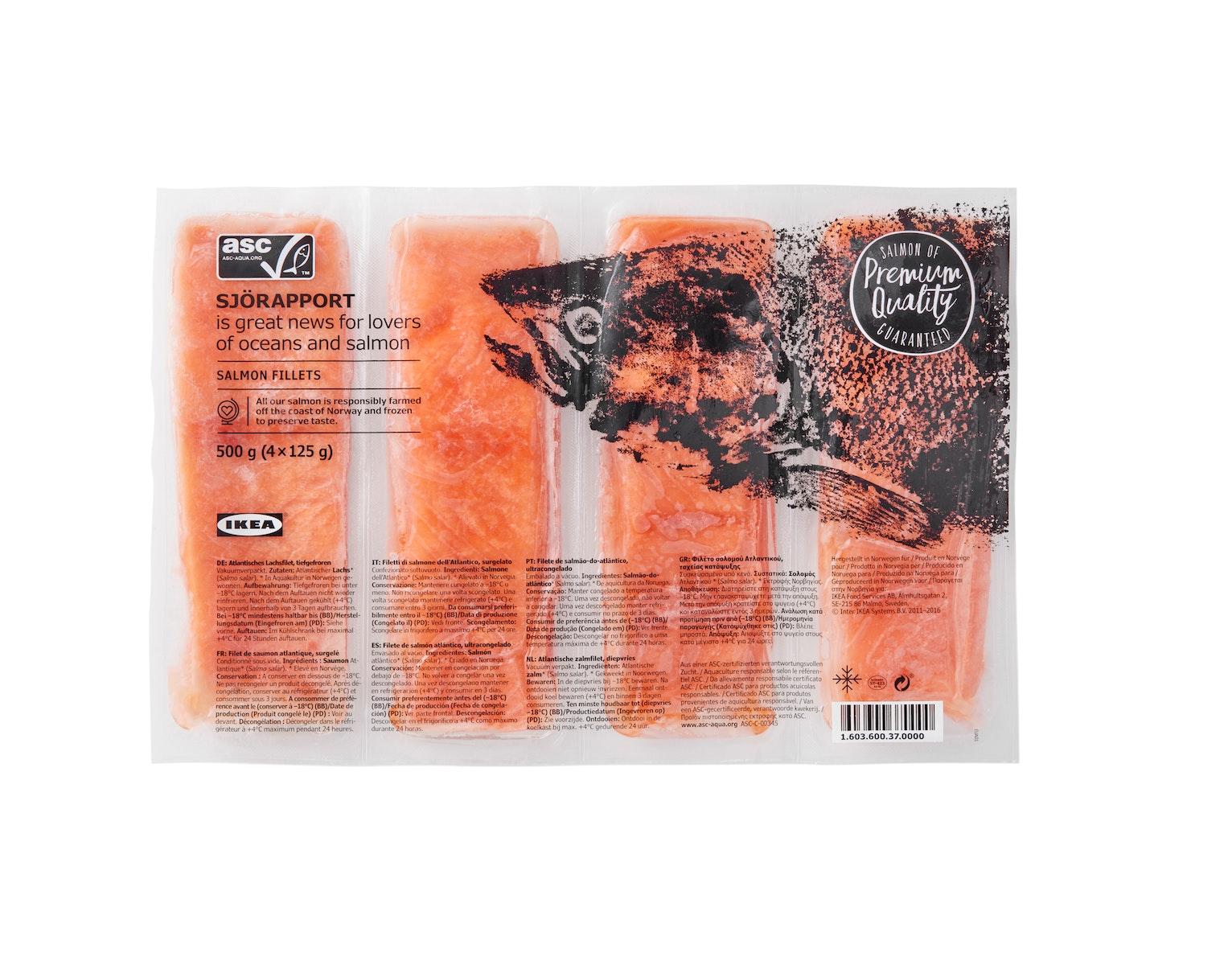 SJÖRAPPORT 急凍挪威三文魚柳 $119