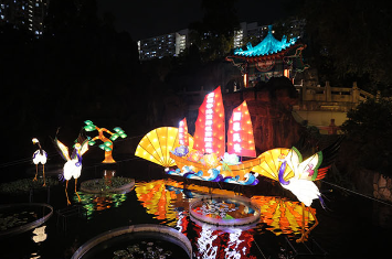 嗇色園黃大仙祠綵燈節